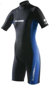 img 2 attached to Kid'S Shorty Wetsuit For Scuba Diving - 3Mm Thickness