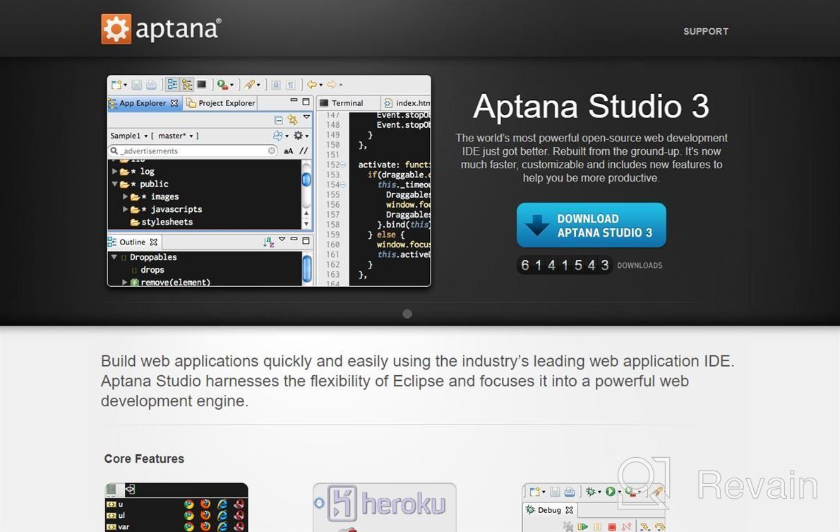 img 1 attached to Aptana Studio review by Sean Sheppard