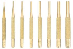 img 2 attached to 🛠️ Starrett SB565Z Brass Punch Set - Precision Machined Pieces for Versatile Uses