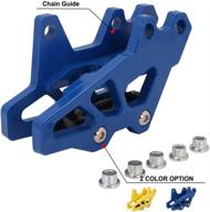 🏍️ anxin motorcycle plastics chain guide guard protection for dr-z400 2000-2018 - blue: ultimate motocross gear upgrade логотип