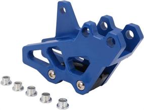 img 1 attached to 🏍️ AnXin Motorcycle Plastics Chain Guide Guard Protection for DR-Z400 2000-2018 - Blue: Ultimate Motocross Gear Upgrade