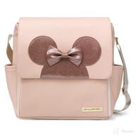 🎒 petunia pickle bottom boxy backpack - top-selling diaper bag for stylish on-the-go moms, disney's minnie factor limited edition logo