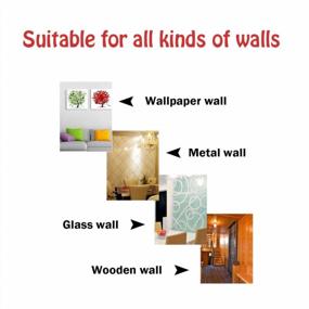 img 1 attached to BUSOHA Clear Removable Sticky Adhesive Putty, Reusable Transparent Double-Sided Round Nano Gel Mat For Wall, Metal, Glass, Ceramic, Wood - 350 PCS