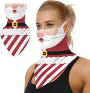 jspa christmas seamless multi functional balaclavas women's accessories ~ scarves & wraps logo