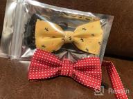 img 1 attached to 👔 Handmade Little Boys Ties and Bow Ties by Carahere - Boys' Accessories for a Stylish Look review by Daniel Tonini