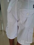 img 1 attached to 🩳 Stylish Southpole Ripstop Basic Shorts with Belt: Perfect for Boys' Clothing review by Jonathan Germain