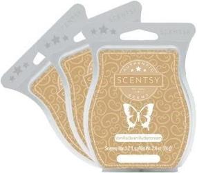 img 1 attached to Scentsy Vanilla Bean Buttercream Wickless Candle Tart Warmer Wax Bar - 3.2 oz (Pack of 3) by Scentsy Fragrance