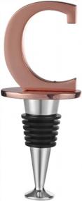 img 4 attached to Enhance Your Wine Experience With A Rose Gold Bottle Stopper - Perfect Gift For Special Occasions