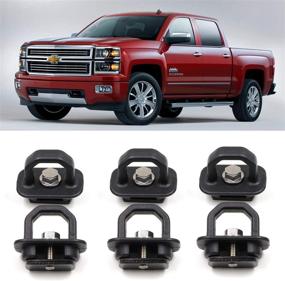 img 4 attached to Anchors 2007 2018 Silverdo 2015 2018 Colorado Exterior Accessories at Truck Bed & Tailgate Accessories