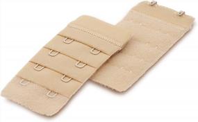img 1 attached to Comfortable Bra Accessory: Dritz 1-1/2" Soft Back Bra Extender For Perfect Fit - Beige