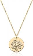 personalize your style with fettero's birth month flower necklace in 14k gold plating logo
