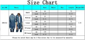 img 3 attached to Sunloudy Jacket Sleeve Button Ripped Women's Clothing : Coats, Jackets & Vests
