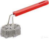 cast iron chainmail scrubber handle logo