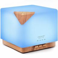 transform your home with asakuki's 5-in-1 premium essential oil diffuser and humidifier logo