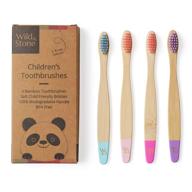 wild stone toothbrush biodegradable toothbrushes oral care logo