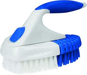 img 4 attached to 🧹 Clorox Multipurpose Flex Scrub Handheld Cleaning Brush: Convenient Removable Handle - Blue/White