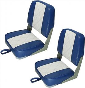 img 4 attached to Лодочное сиденье с низкой спинкой от Seamander Marine: стильное и удобное для ваших нужд на лодке