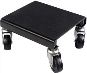 img 2 attached to Set Of 3 Snowmobile Dollies With Anti-Slip Rollers - 1500Lb Capacity Moving Movers