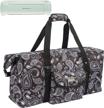 paisley pacmaxi carrying bag compatible with cricut explore air 2, maker & air - travel tote for machines & accessories (bag only) logo