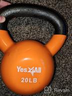 img 1 attached to Get Fit And Stay Strong With Yes4All'S Vinyl Coated Kettlebell Set - 7 Weights Available For Your Strength Training Needs review by Bruce Cavett
