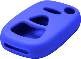 img 1 attached to Silicone Blue Smart Prox Key Protective Case - Keyless2Go Replacement With FCC KBRTS005