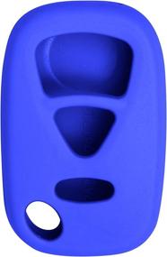 img 3 attached to Silicone Blue Smart Prox Key Protective Case - Keyless2Go Replacement With FCC KBRTS005