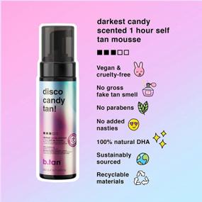 img 3 attached to 💃 Get Groovy with b.tan's Darkest Self Tan Mousse Disco
