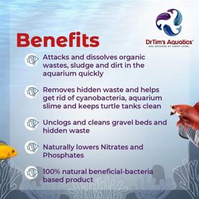 img 2 attached to DrTims Aquatics Waste Away Aquarium Freshwater Fish & Aquatic Pets