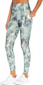 img 4 attached to Look Stylish & Feel Comfortable In Sia High Rise Pocket Ankle Leggings!