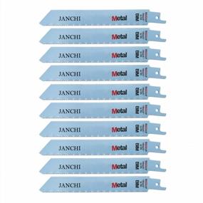 img 4 attached to Premium 6-Inch Bi-Metal Reciprocating Saw Blades For Precise Thin Metal Cutting - 10 Pack