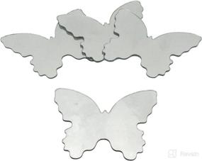 img 3 attached to RoomMates Small Butterfly Peel and Stick Mirror Set (4-Pieces)