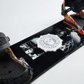 img 2 attached to XCMAN Grey EVA Snowboard Stomp Pad - Big Size For Enhanced Grip And Performance, Measures 5.9" X 5.9