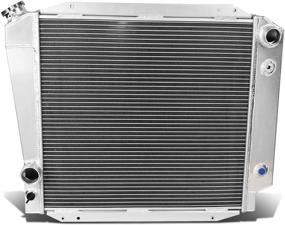 img 4 attached to 🏎️ Improved SEO: DNA Motoring RA-BRONCO66V8-T2-3 High-Performance 3-Row Aluminum Racing Radiator