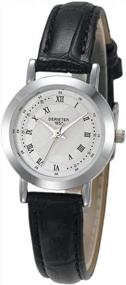 img 2 attached to Stylish DR8988 Quartz Watch With Japanese Movement And Waterproof Leather Strap For Men And Women