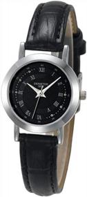 img 3 attached to Stylish DR8988 Quartz Watch With Japanese Movement And Waterproof Leather Strap For Men And Women