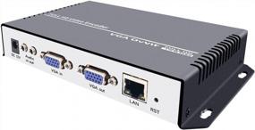 img 3 attached to Iseevy H.265 H.264 VGA Video Encoder 1080P VGA To IP Streamer For IPTV Live Stream Broadcast Support RTMP RTMPS SRT RTSP UDP HTTP FLV HLS TS Protocols And Live Platforms