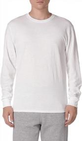 img 4 attached to Stay Comfortable All Day With Jerzees Men'S Dri-Power Long Sleeve T-Shirt