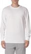 stay comfortable all day with jerzees men's dri-power long sleeve t-shirt logo