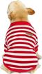 gootailor striped sweatshirt comfortable t shirts dogs logo