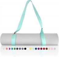 stylish and durable tumaz yoga mat strap for easy transportation [mat not included] logo