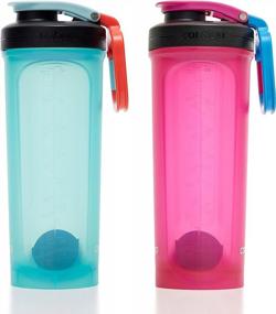 img 3 attached to Stay Fit And Hydrated With Contigo'S 28Oz Shake & Go 2.0 Shaker Bottle (2 Pack) - Ideal For Bubble Tea & Dragonfruit Lovers!