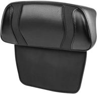 tcmt razor chopped tour pack backrest pad fits for 2014-2022 harley touring road king cvo road glide street electra glide tri glide models (style e) logo