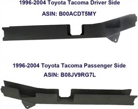 img 1 attached to Driver-Side Mountainpeak Mid Frame Repair For Toyota Tacoma Regular Cab (1996-2004) - Compatible With 2WD, 4WD, And Prerunner Models