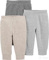 👶 carter's baby 3-pack thermal pants - simple joys logo