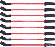 🔌 rlp professional spark plug wire set 9748hh 8.0mm red – compatible with cadillac escalade, chevy silverado suburban tahoe, gmc sierra yukon логотип