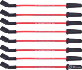 img 4 attached to 🔌 RLP Professional Spark Plug Wire Set 9748HH 8.0mm Red – Compatible with Cadillac Escalade, Chevy Silverado Suburban Tahoe, GMC Sierra Yukon