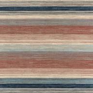 stylish and durable backless rug: hanover hanrg79sqstp-mlt 79-inch square with 5000 hours uv protection and multi-color stripe for indoor and outdoor spaces logo