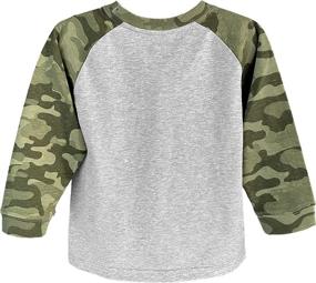 img 1 attached to John Deere Toddler T Shirt Chambray Boys' Clothing via Tops, Tees & Shirts