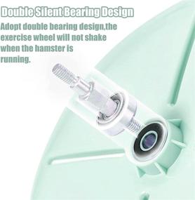 img 2 attached to Hamster Exercise Spinning Candy Color Height Adjustable