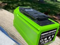 картинка 1 прикреплена к отзыву Energup 40V Lithium Replacement Battery Compatible With Greenworks G-MAX 29462, 29252, 20202, 22262, 25312, 25322, 20642, 22272, 27062, And 21242 - Not Suitable For Gen 1 Models от Zachary Caldwell